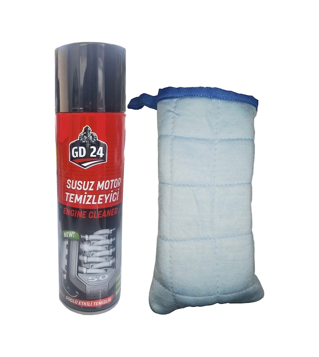 Gd24 Susuz Motor Temizleyici - 500 Ml Yeni + Temizleme Eldiveni