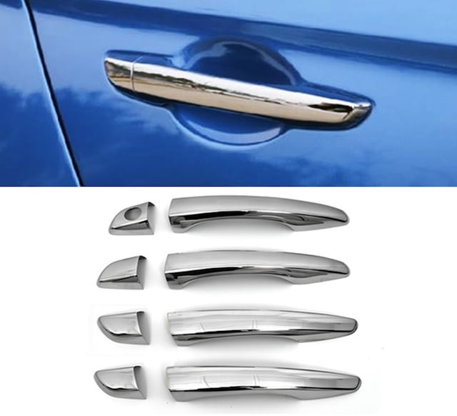 Peugeot 3008 2016 Ve Üzeri Krom Kapı Kolu 4 Kapı P.çelik