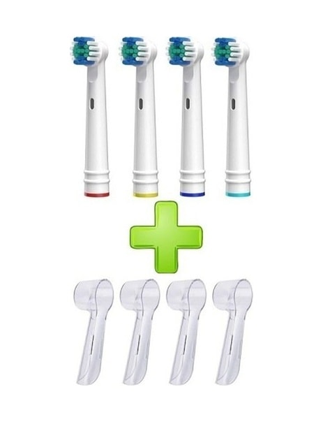 Lovyco Oral B Diş Fırçasına Uyumlu 4lu Yedek Başlık ve 4 Adet