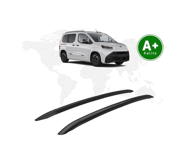 Toyota Proace City Oem Tip Tavan Çıtası Kısa Şasi 2024 Model Ve Sonrası