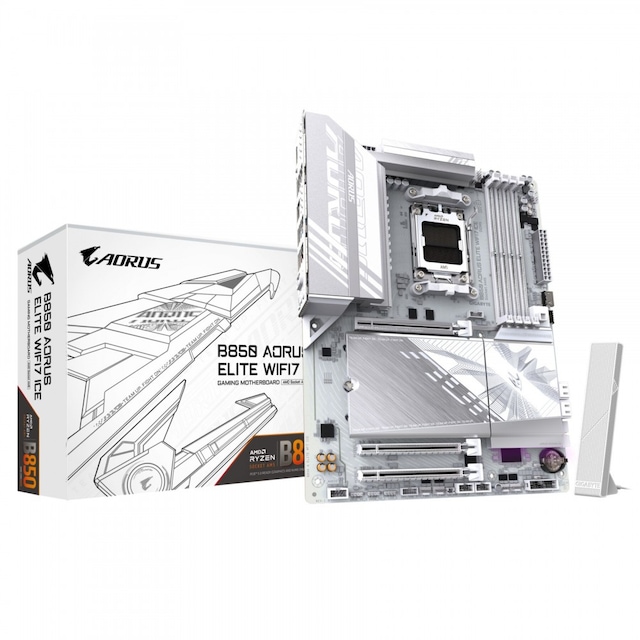 Gigabyte B850 Aorus Elite Wıfı 7 Ice