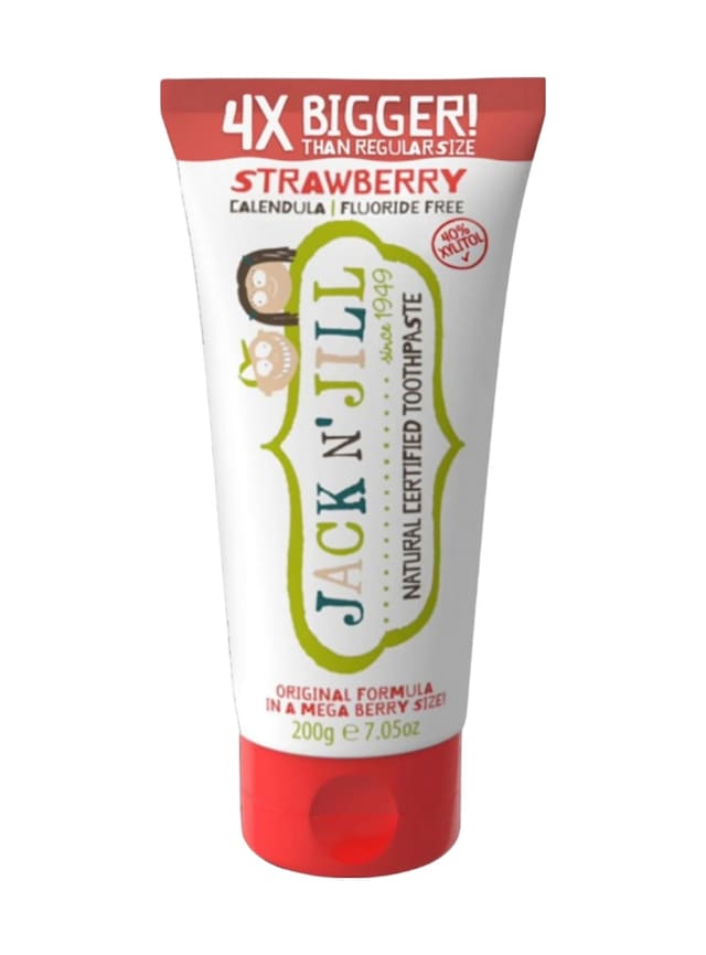 Jack N Jill Doğal Sertifikalı Megaberry Diş Macunu Çilek Aromalı 200 Ml