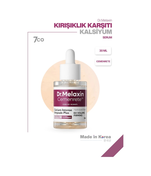 Rebornic Teknolojili Kalsiyum Kırışıklık Karşıtı & Sıkılaştırıcı Yüz & Göz Çevresi Ampülü 30ml