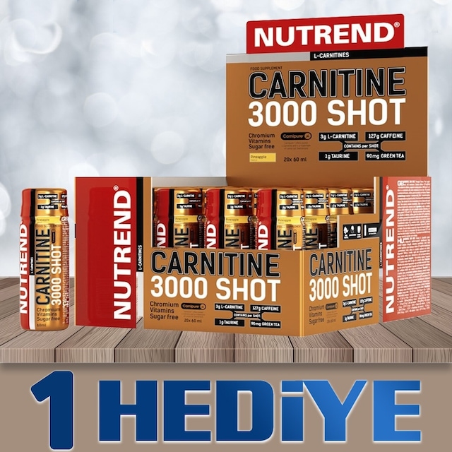 Nutrend L-Carnitine Shot 3000 Mg. 60 Ml. X 20 Ampül