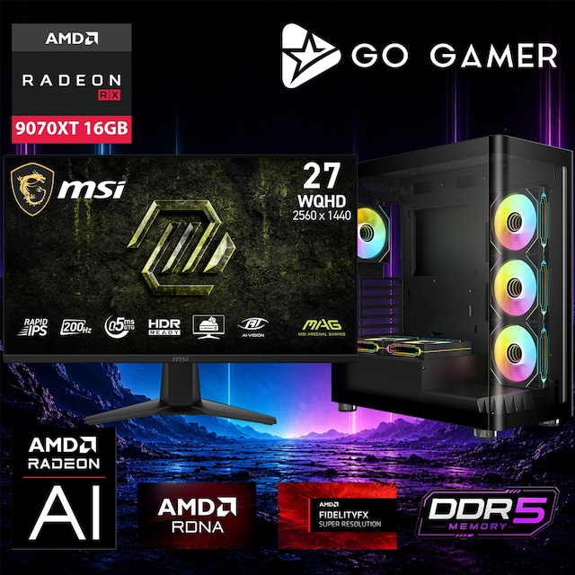 Go Gamer E795DP İ9-14900KF 16 GB 1 TB SSD Core i9-14900KF RX 9070 XT 16GB RAM 1TB SSD