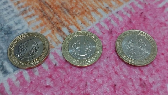 Madeni Para 3'Lü Set 88632663