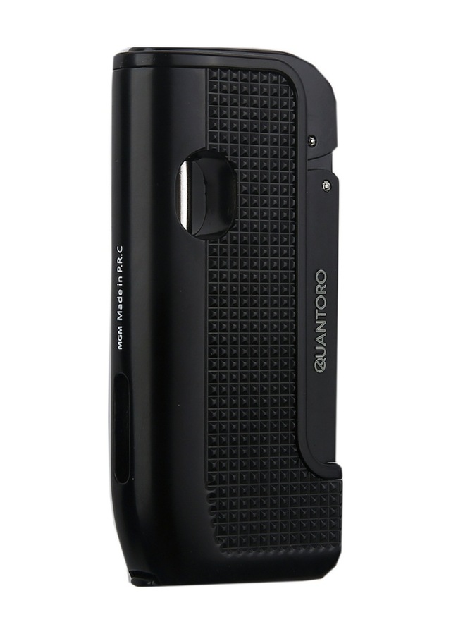 Quantoro Tek Torch Pürmüz Delicili Siyah Metal Puro Çakmağı - Trz1163