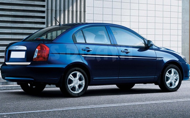 S-Dizayn Hyundai Accent Era Krom Bagaj Alt Çıta 2005-2011 N11.2182