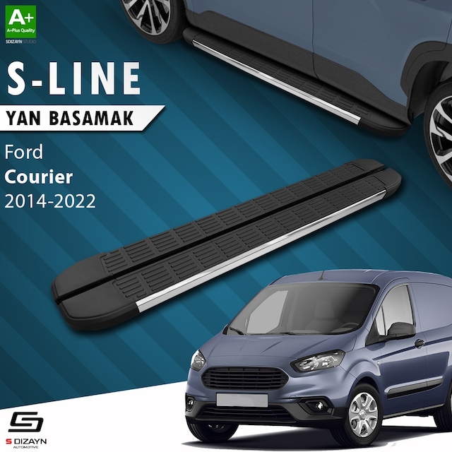 S Dizayn Ford Courier S Line Krom Yan Basamak 173 Cm 2014 Üzeri