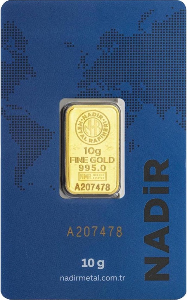 Nadir Gold 24 Ayar Gram Altın 10 G