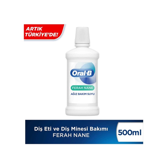 Oral-B Diş Eti ve Diş Minesi Onarım Ağız Çalkalama Suyu Ekstra Ferah 500 ML