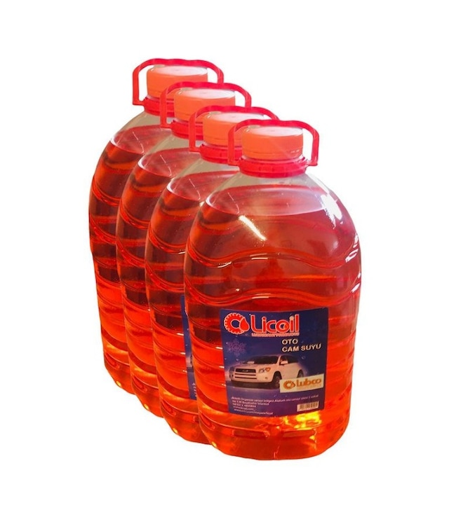 Licoil Yazlık Cam Suyu&Parfümlü&Şampuanlı-12C 4X5 Lt 20 Li .