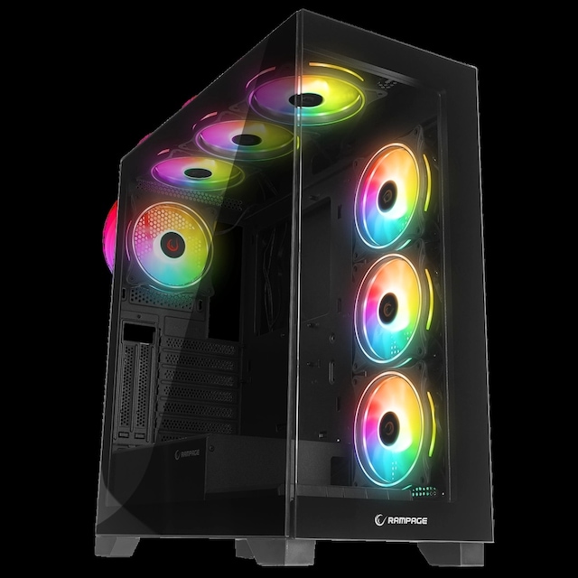 Rampage HYDRA V3 CAMLI 7 X 12 CM FAN ATX RGB Black