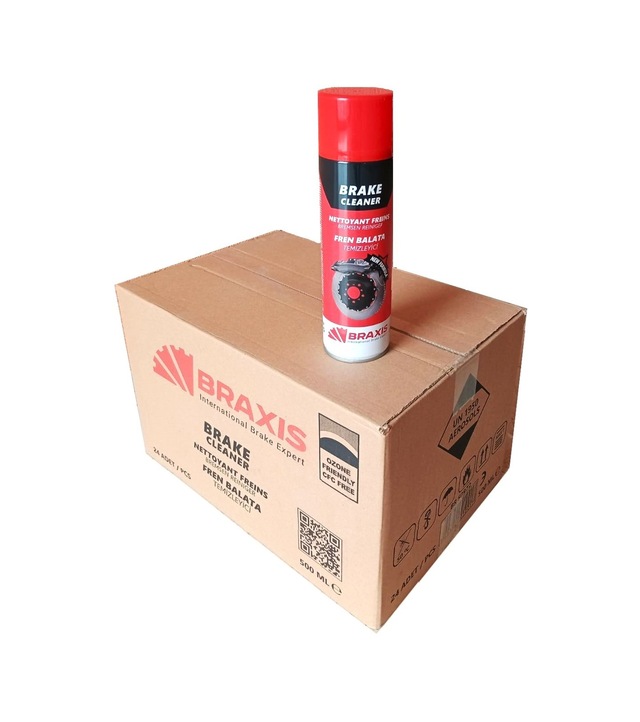 OTO MOTTO Braxıs Fren Balata Spreyi Braxis 500 ML 24 Adet (1 Koli)