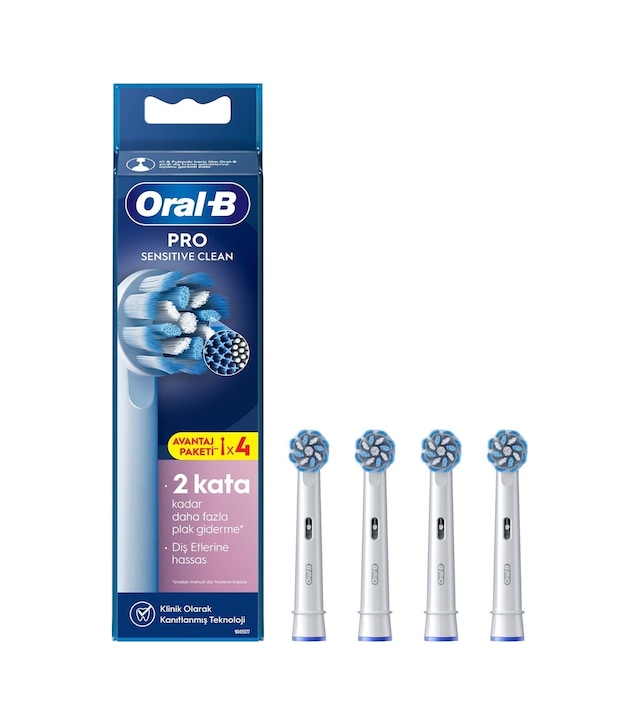 Oral-b Şarjlı Diş Fırçası Yedek Başlığı Sensitive X-filament 4 Adet Ürün