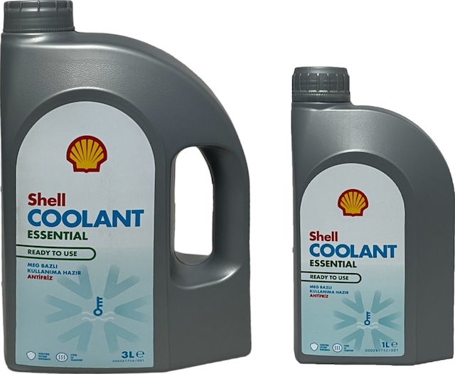 Shell Coolant Essential 4 Mevsimlik Mavi Antifriz 3+1 Litre