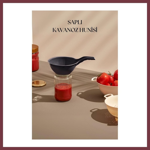 Storeşahin Saplı Kavanoz Hunisi Füme-dny0032 Shn0720