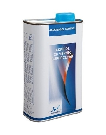 Akzonobel Kempol Akripol 2K Akrilik Superclear Vernik Çeşitleri Süperclear Vernik 1 Lt