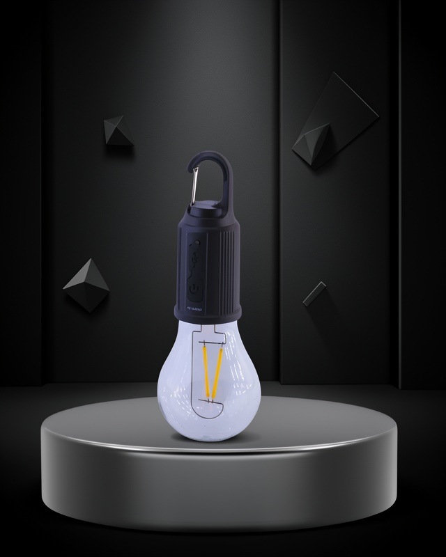 Taşınabilir Led Kamp Lambası Type-c Şarjlı Kancalı Tasarım