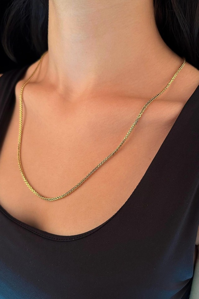 14 Ayar Altın Tondo Kolye 2.30 Mm 001