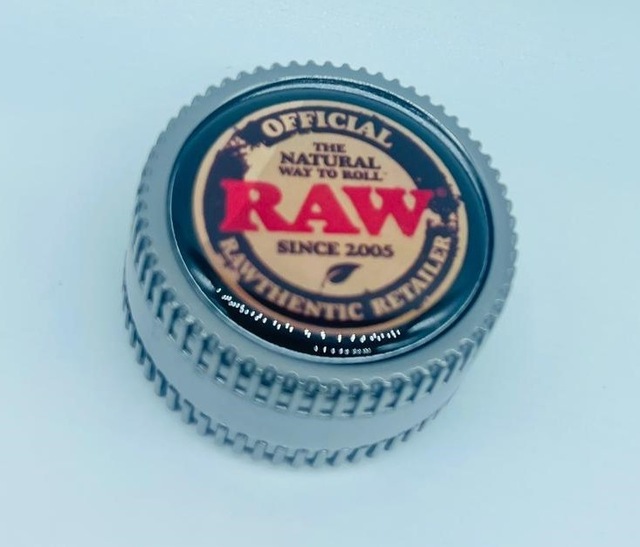 Raw Metal 2parça Tütünöğütücü Parçalayıcı Grinder//37mm