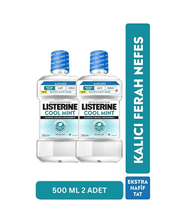 Cool Mint Ekstra Hafif Tat Alkolsüz 500 Ml 2 Adet