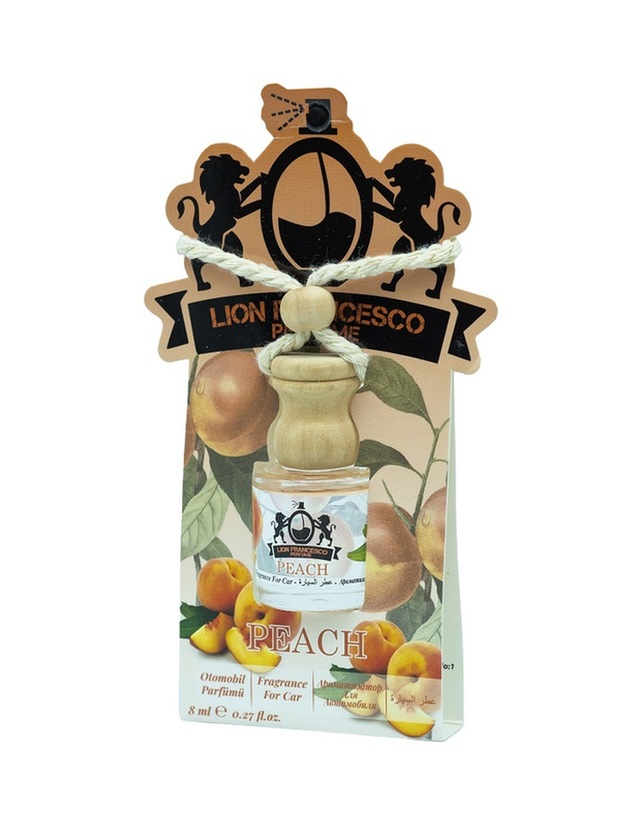 Lion Francesco Auto Fragrance Peach 8ML
