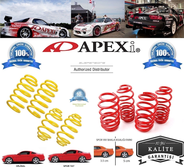 Apexi Marka Peugeot 206 Spor Helezon Yay N11.7205