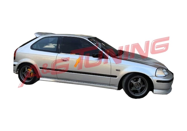 Honda Civic Coupe Cam Çıtası 2 Prç 1996 - 2002 Arası Paslanmaz Çe N11.686