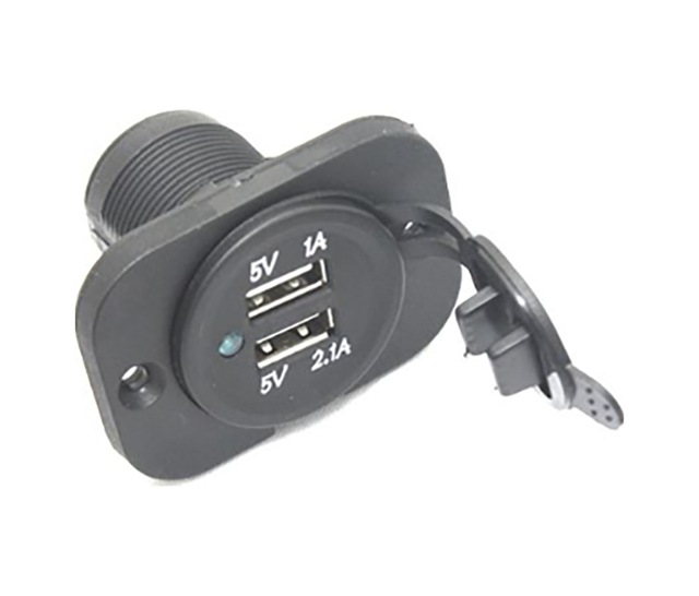 Çakmak Soketi 9-30v Marine 2- Usb Vakum Çakmak Soketi
