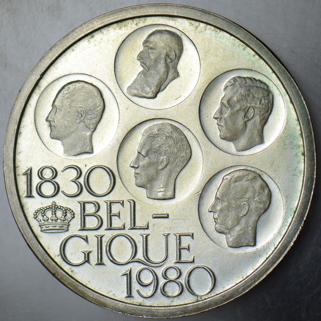 Belçika 500 Frank 1980 Belgıque. 37 Mm 500 Gr. Çil -
