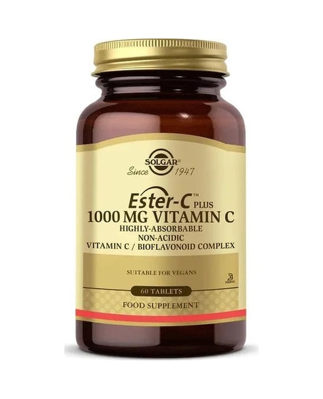 Solgar Ester C 1000 Plus 60 Tablet