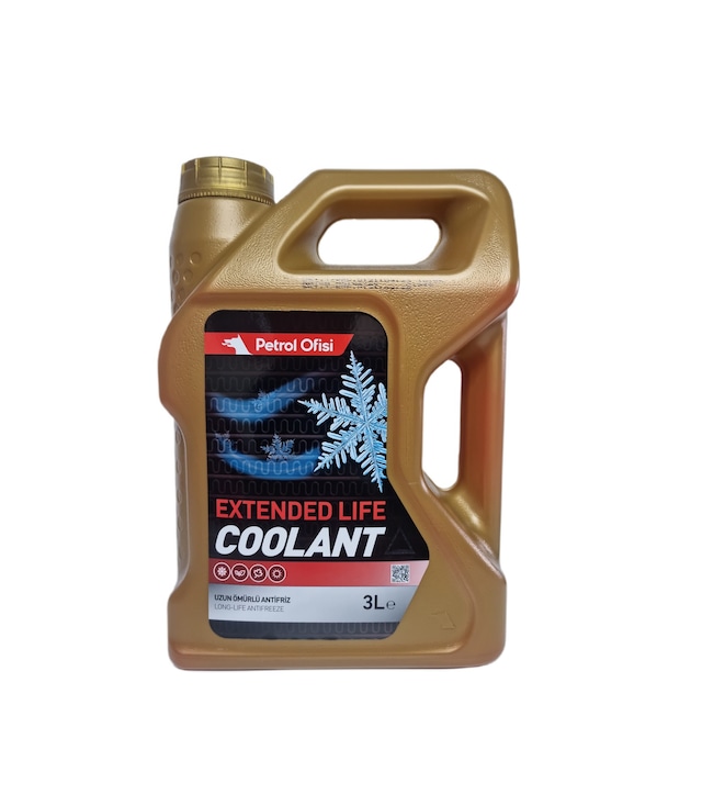 Petrol Ofisi Ext. Life Coolant Kırmızı Antifriz 3 L