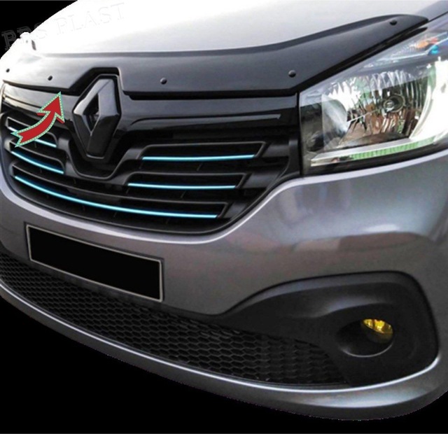 Renault Traffic 2014 Kaput Rüzgarlığı Piano Black