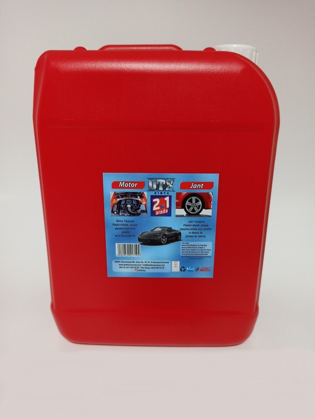Dtx Kimya Konsantre Motor ve Jant Temizleme İlacı 2’Si1 Arada 5 L