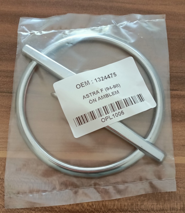 Opel Astra F Ön Arma Logo 1994 - 1998 Modeller Arası Uyumludur