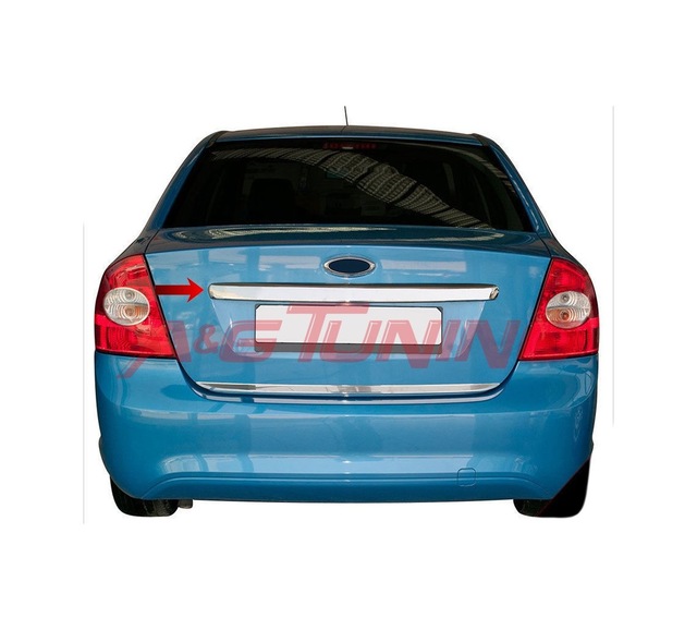 Ford Focus Sedan Krom Bagaj Çıtası 2005-2011 Paslanmaz Çelik N11.5926