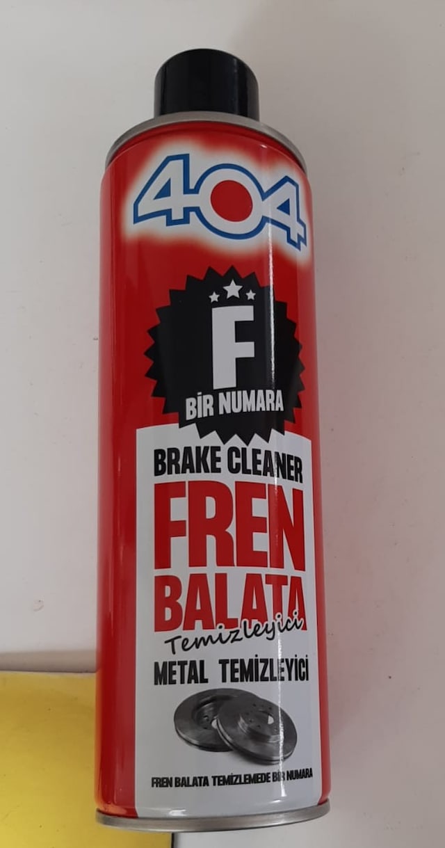 404arka F1,fren Balata Temizleyici 500 Ml 5 Adet