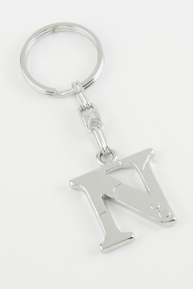 Harfli - 923 - - Spt-gld - Metal Anahtarlık Çok Renkli