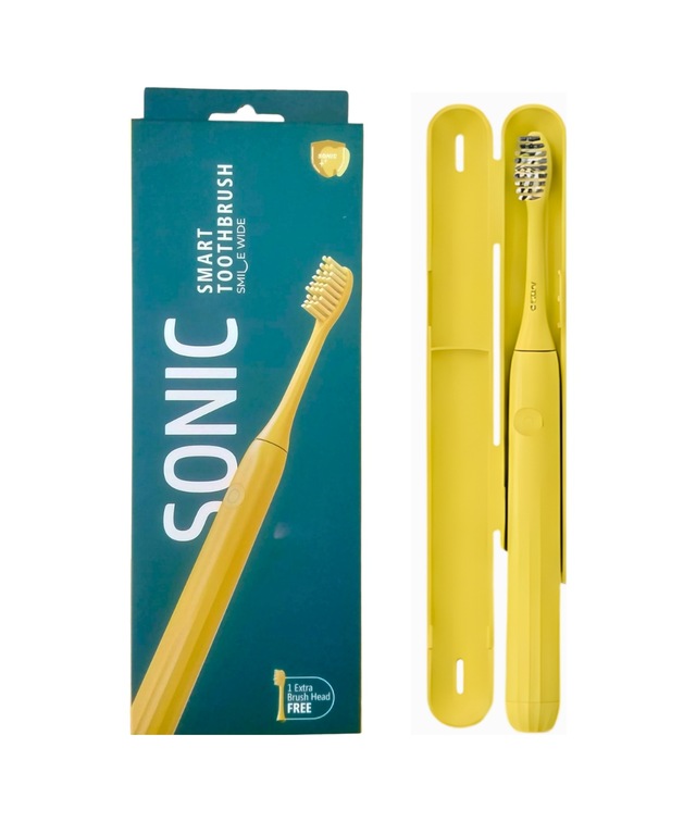 Sonic Smart Diş Fırçası Ve 1 Adet Yedek Başlık Sarı