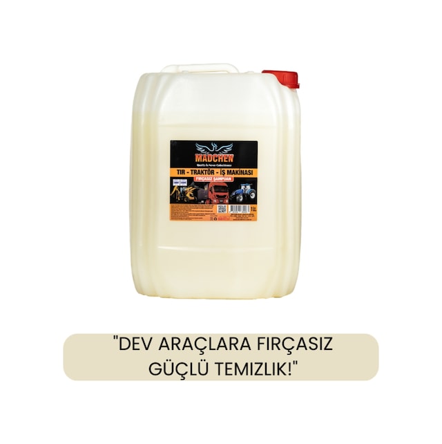 Tır Traktör İş Makinası Yıkama Ürünü 22 Kg Fırçasız