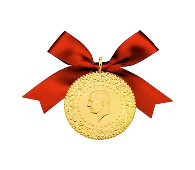 Kismet Gold 22 Ayar Eski Tarihli Çeyrek Altın Tc. Darphane Üretimi