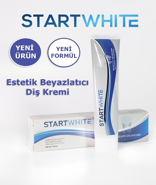 Startwhite Beyazlatıcı Diş Macunu 100 ML 128 G