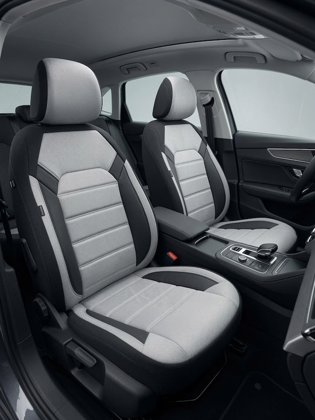 Fiat Egea Cross 2020-2024 Uyumlu Premium Tay Tüyü Oto Koltuk Kılıfı Airbag Uyumlu 2+1 Fermuarlı Kolçak Uyumlu