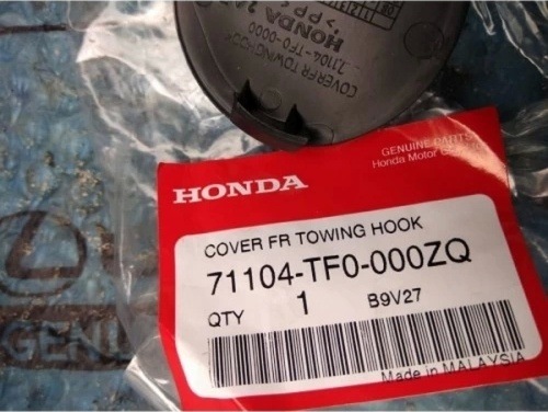 Honda Jazz 2009-2011 Ön Tampon Çeki Demiri Kapağı Tw Oem No:71104tf0000zq