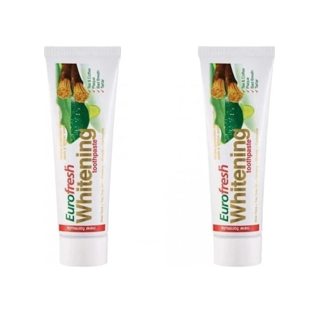 Tr Eurofresh Diş Macunu Misvaklı 112 Gr X 2 Adet%100 Organik Doğal Diş Macunu
