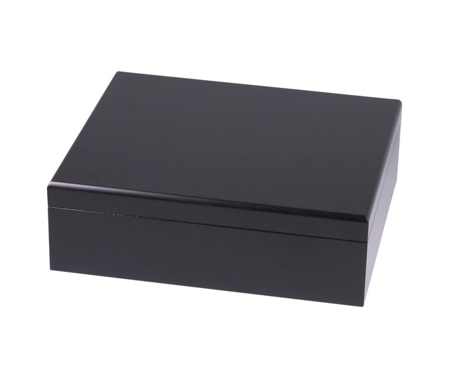 Cedar Alman Puro Kutusu Humidor Seti Siyah 25's