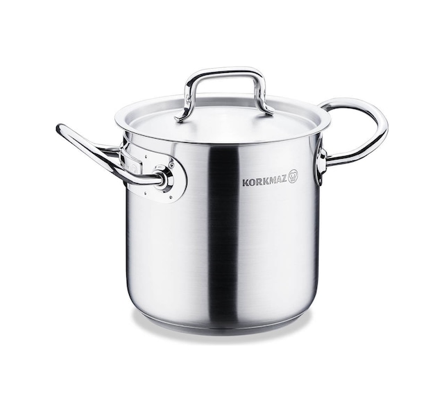 Korkmaz Proline Gastro Satin Ekstra Derin Tencere 14x14 Cm