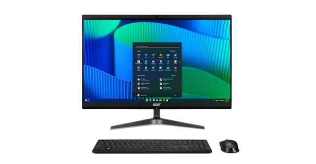 Acer Veriton VZ2524G DQ.R2REM.001 u5-125U 8 GB 512 GB SSD 23.8" Dos FHD AIO Masaüstü Bilgisayarı