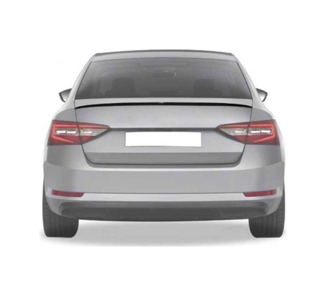 Skoda Superb 3 Spoiler Piano Black Abs 2015-2019 Arası